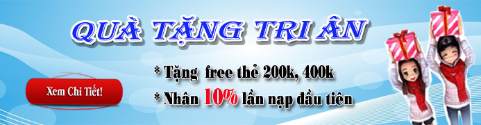 Quà Tặng Tri Ân Game Thủ