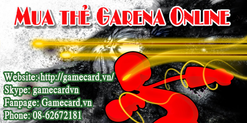 Chơi Game Của NPH Garena Thì Lạ Gì Với Việc Mua Thẻ Garena