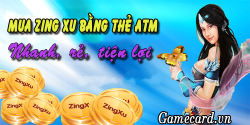 Có Thể Mua Zing Xu Trực Tuyến Bằng Thẻ ATM