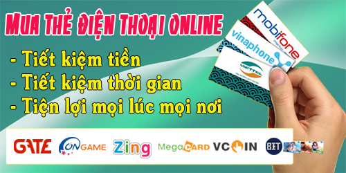 Game Thủ Biết Cách Mua Thẻ Điện Thoại Sẽ Tiết Kiệm Được Nhiều Thứ