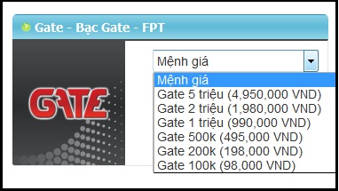 Mua thẻ gate fpt khi ở nước ngoài