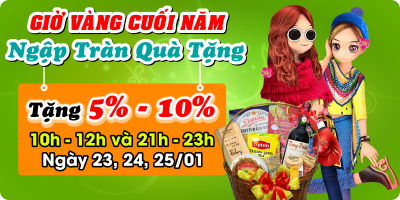 Giờ Vàng Cuối Năm - Ngập Tràn Quà Tặng