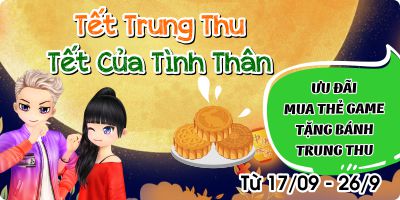 Ưu Đãi Mua Thẻ Game Tặng Combo Bánh Trung Thu Cao Cấp Tại Gamecard.vn