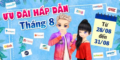 Tháng 08 Trở Lại - Ưu Đãi Hấp Dẫn