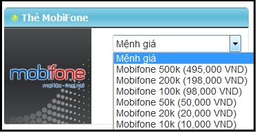 Mua thẻ Mobifone online ở đâu 1