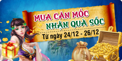 Mua Cán Mốc - Nhận Quà Sốc