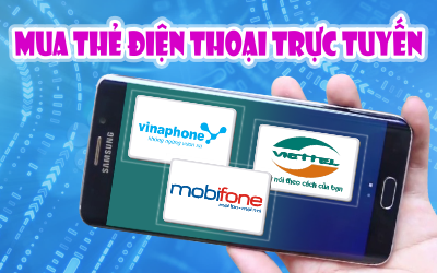 Mua Thẻ Điện Thoại Online - Nhận Ngay Mã Thẻ Bằng Dịch Vụ 247