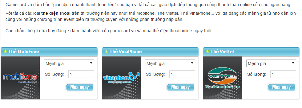 ​Mua thẻ điện thoại online tiện lợi cho người bận rộn