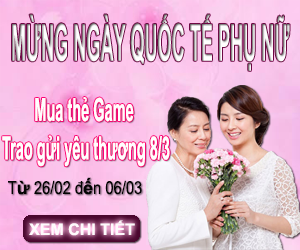 Event 8/3: Ngày Game Thủ Trao Gửi Yêu Thương