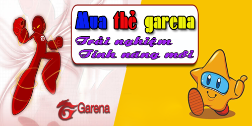 Mua Thẻ Garena - Nôn Nao Tính Năng Mới Giải Đấu Thử Nghiệm Tại Việt Nam