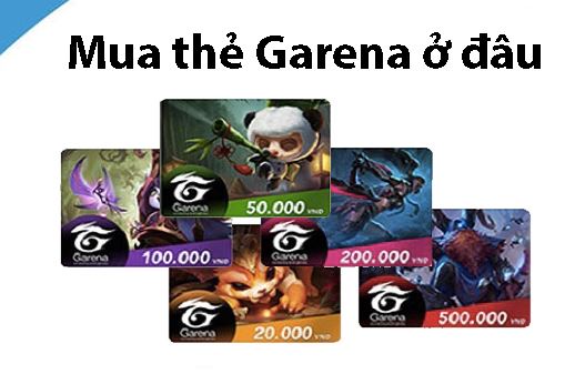 Mua thẻ Garena trên Gamecardsvn giá rẻ, an toàn tại nước ngoài