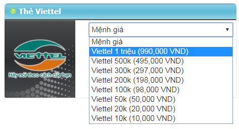 Mua Thẻ Viettel Chưa Bao Giờ Tiện Lợi Đến Thế