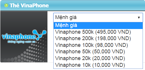 Cách Mua Thẻ Vinaphone Online Khi Đang Ở Nước Ngoài