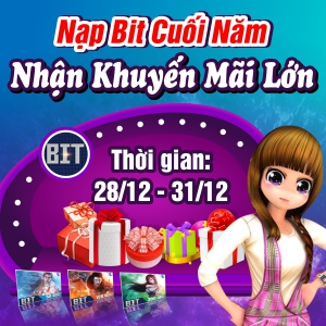 Nạp BIT Cuối Năm - Nhận Khuyến Mãi Lớn