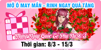 Mở Ô May Mắn - Rinh Ngay Quà Tặng