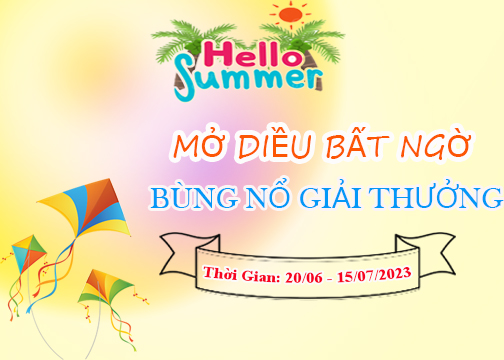 [Sự Kiện Hè] Mở Diều Bất Ngờ - Bùng Nổ Giải Thưởng