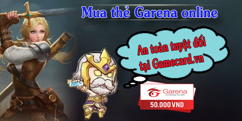 Những Điều Cần Lưu Ý Khi Mua Thẻ Garena Online Tại Gamecardvn