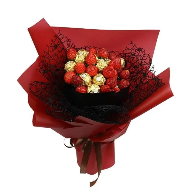 Bó hoa Chocolate mix Dâu Tây